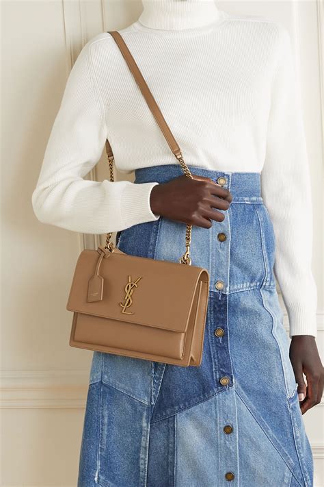 ysl beige shoulder bag|ysl bags on sale outlet.